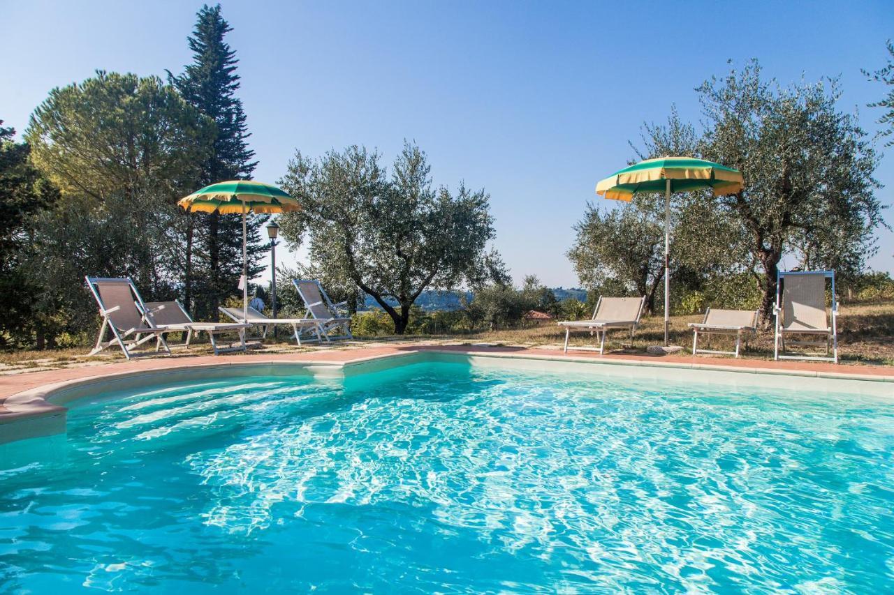 Case Vacanza Podere Risoino Поджибонси Экстерьер фото