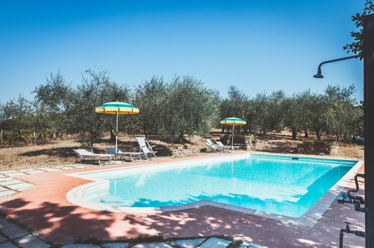 Case Vacanza Podere Risoino Поджибонси Экстерьер фото