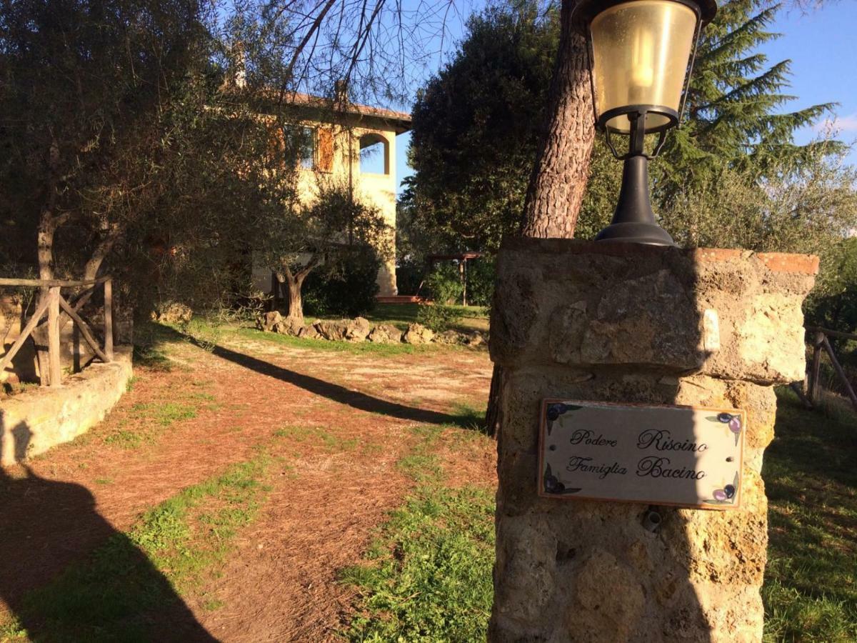 Case Vacanza Podere Risoino Поджибонси Экстерьер фото